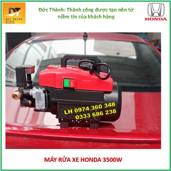 Máy rửa xe HONDA đỏ chỉnh áp đời mới 2021