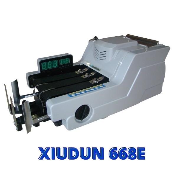 Máy đếm tiền ngân hàng Xiudun 668E, có chức năng kiểm giả chính xác cao