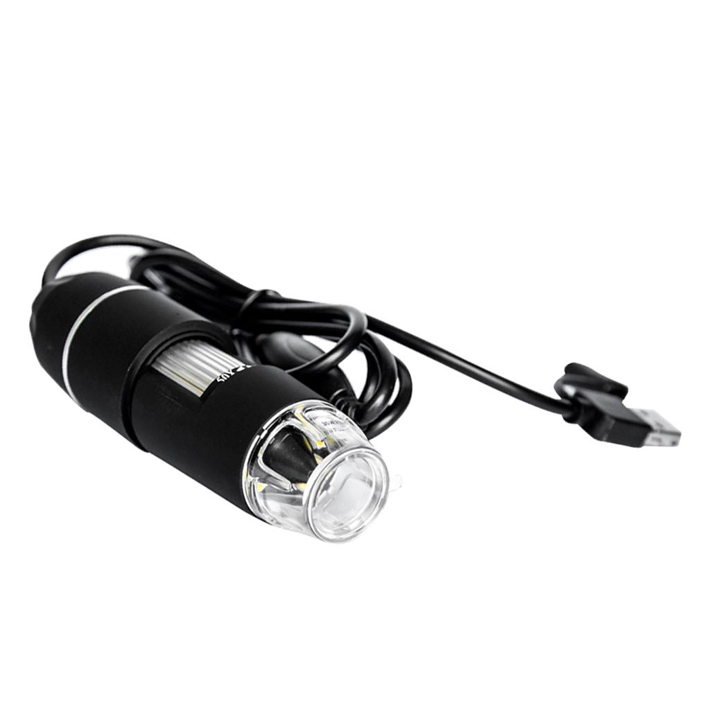 Handheld Portable Mini Digital Microscope 1000x Magnification 0.3MP, Easily captures microscopic pictures and videos