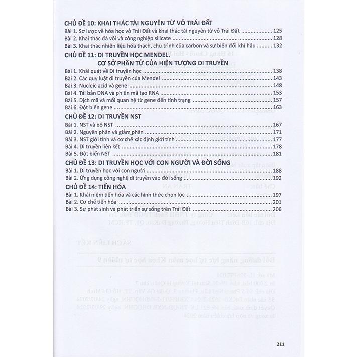 Sách - Bồi dưỡng năng lực tự học môn Khoa học tự nhiên 9