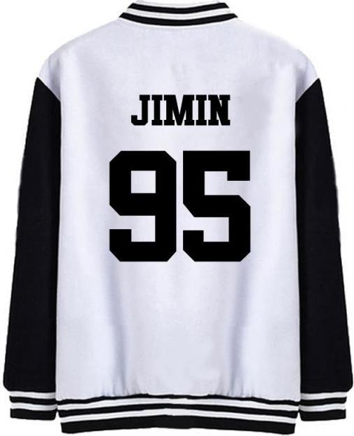 Áo Khoác Bomber BTS JIMIN 95 Áo Khoác Bóng Chày BTS