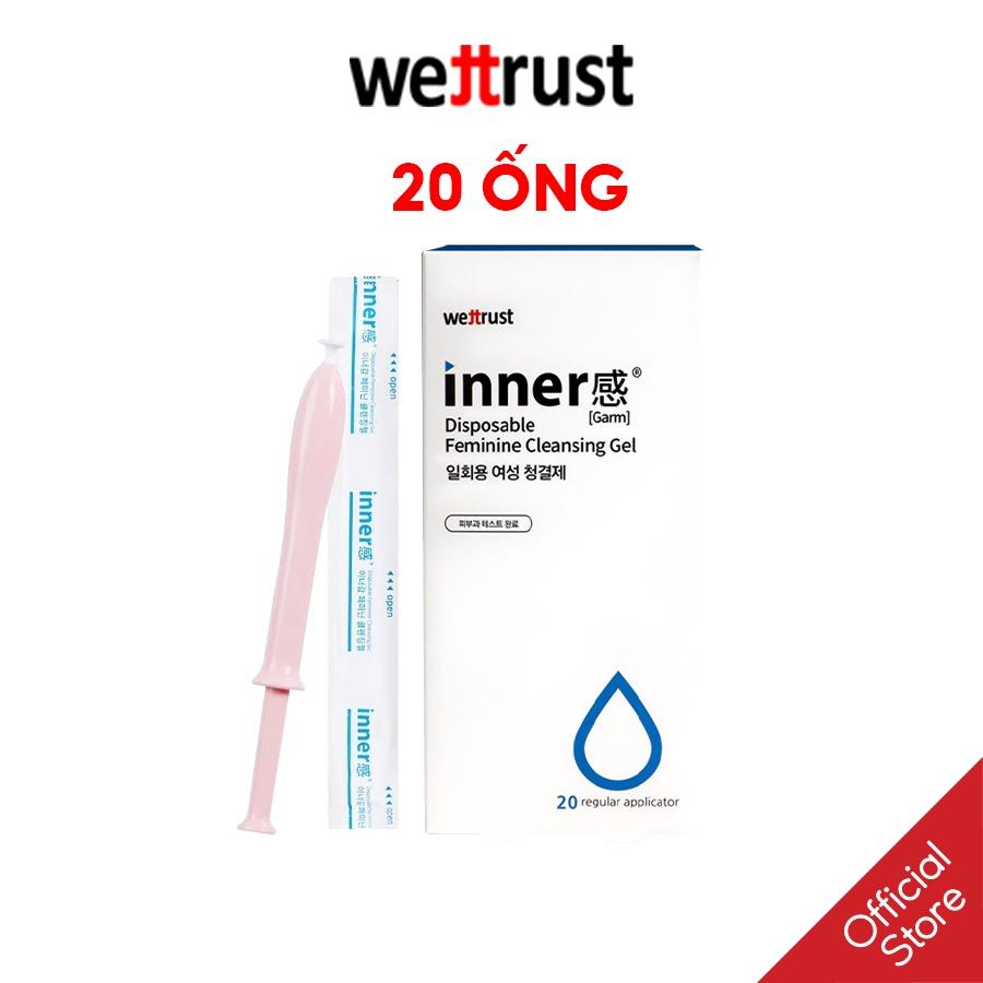 Dung Dịch Vệ Sinh Vùng Kín Dạng Gel WETTRUST INNER GARM Disposable Feminine Cleansing Gel x 20 Ống