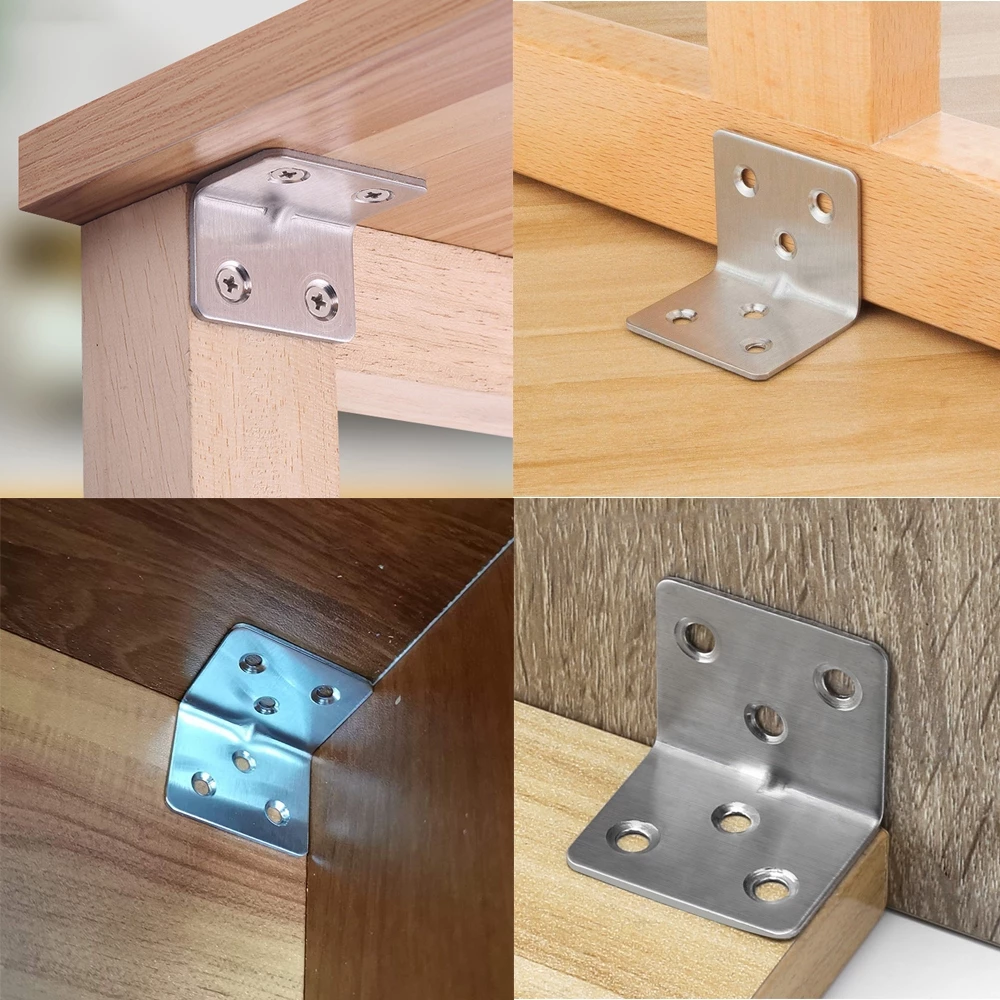 Ke Góc Vuông Các Loại KUNBE Pat Góc Vuông 90 Độ Giá Đỡ Góc Chốt Giữ Đồ Nội Thất Cửa Tủ