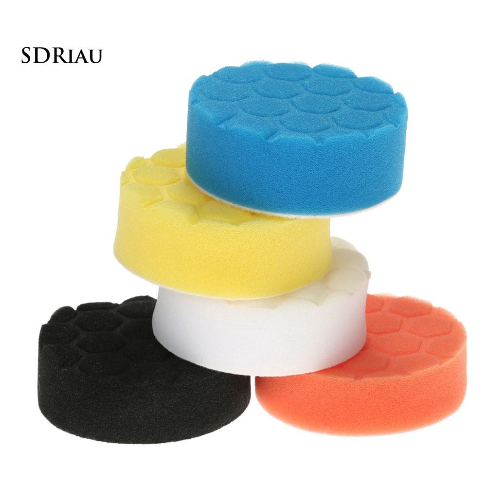 5 Miếng xốp tạo bọt đánh bóng xe hơi nhiều màu kích thước 3 inch