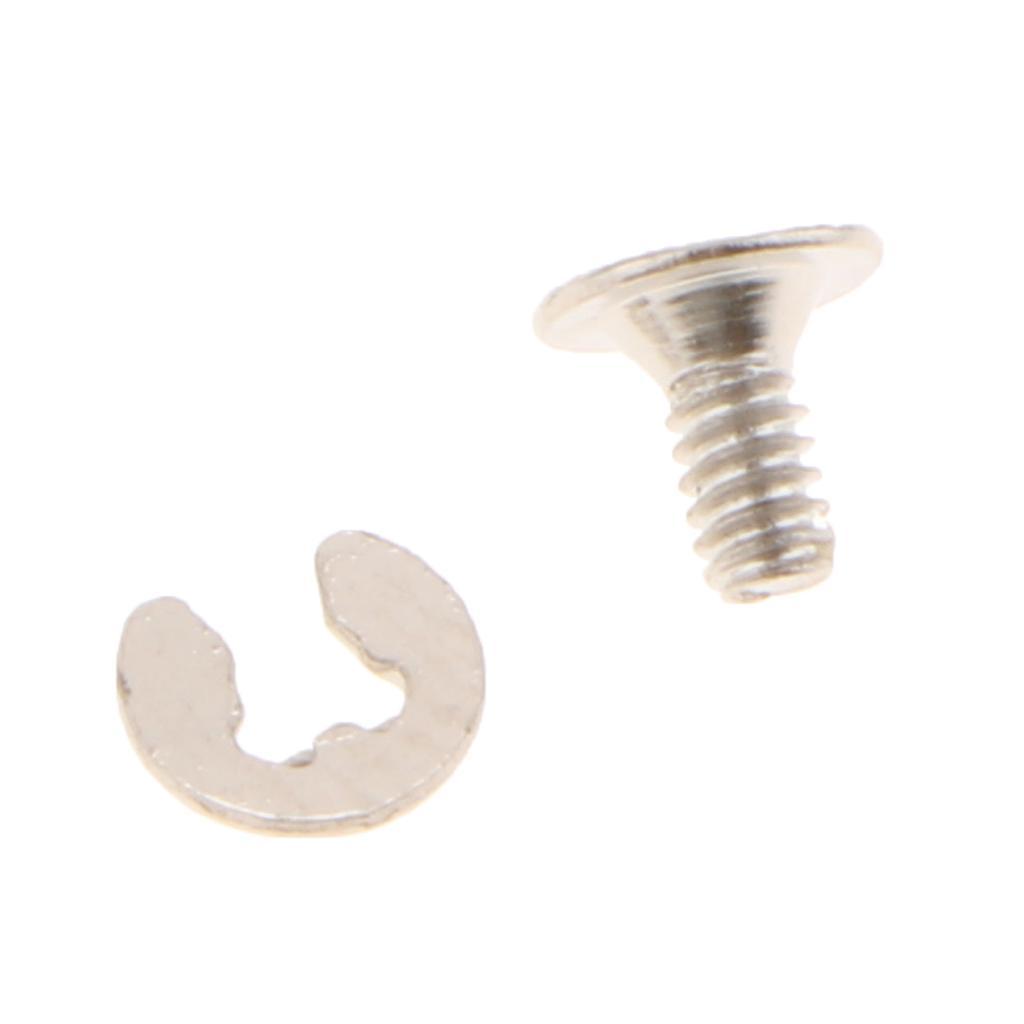 4x for  New 3DS XL LL Battery Back Cover Screws Washer Repair Part