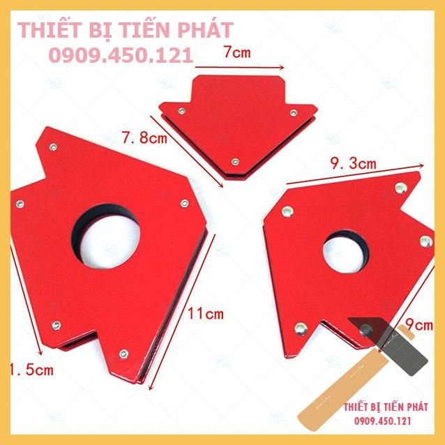 Bộ 4 Cái Ke Nam Châm, Ke Góc Vuông, Ke góc Hít, Ke Hàn Loại 12kg 25LBS, 22kg 50LBS, 33kg 75LBS