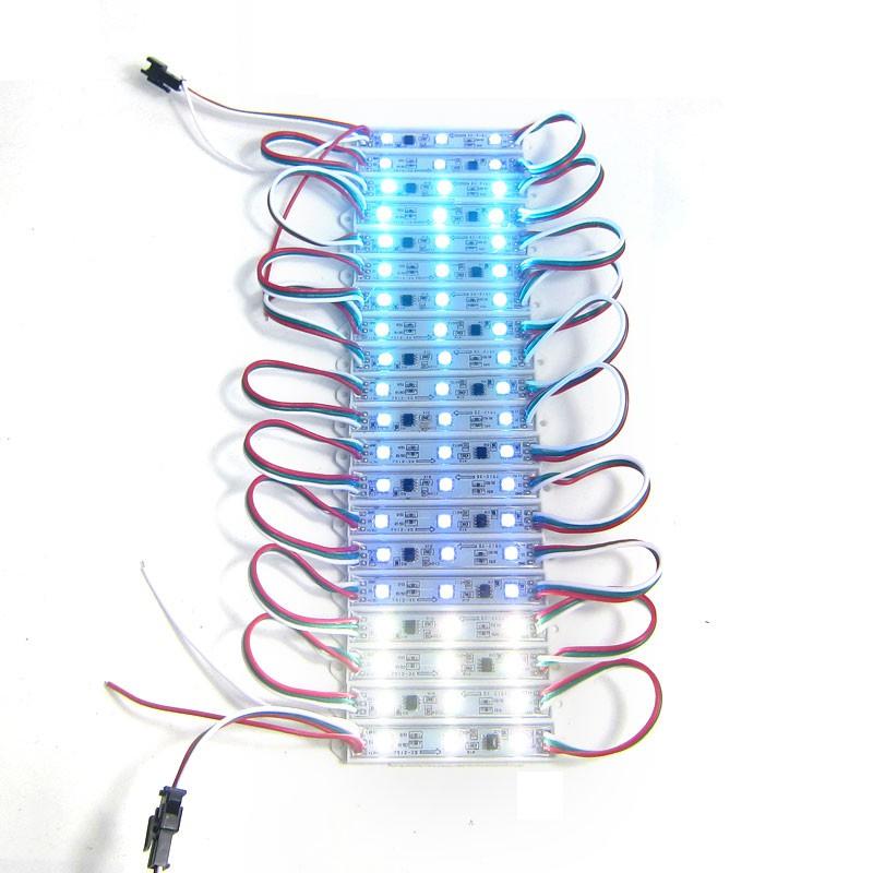 Set 20 Mô Đun Đèn Led Rgb 12v Chống Thấm Nước 5050