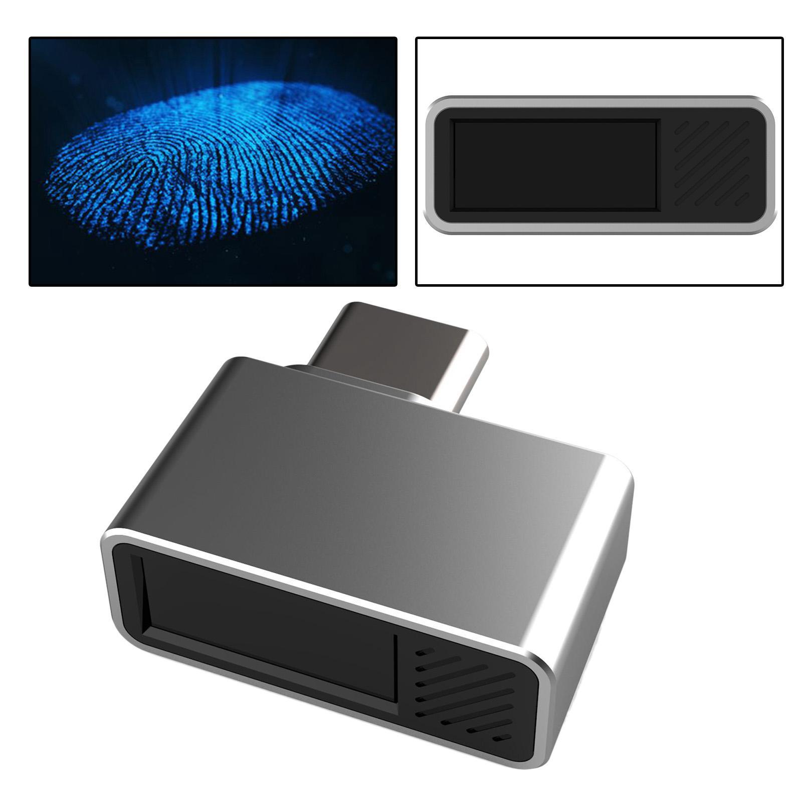 Portable USB Fingerprint Reader Fingerprint for Windows 7/10/11Hello