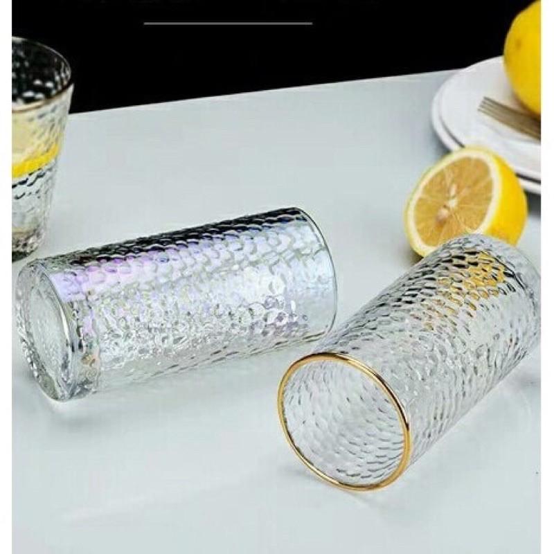 Bộ 6 cốc thuỷ tinh miệng tròn cao