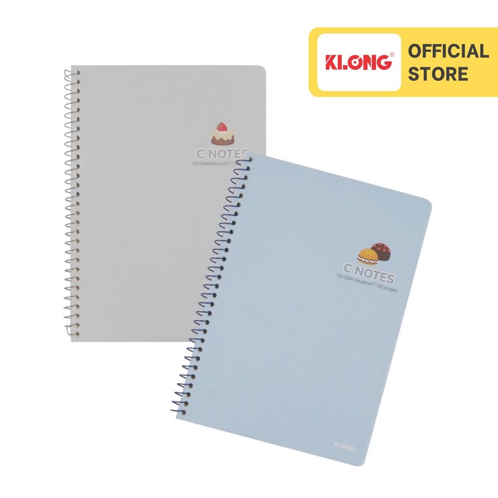 Vở C Notes (6x6)mm lò xo đơn bìa nhựa 2 mặt B5 120 trang 100/76; MS: 587
