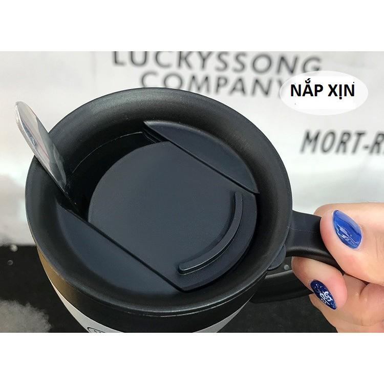 LY GIỮ NHIỆT CÀ PHÊ,TRÀ INOX 304 CREATIVE 330ML CHẤT LƯỢNG KÈM MUỖNG KHUAY INOX - ly uống trà - bình nước giữ nhiệt - binh giư nhiet inox - ly giu nhiet inox - bình uống nước thép không rỉ - ly uống nước"