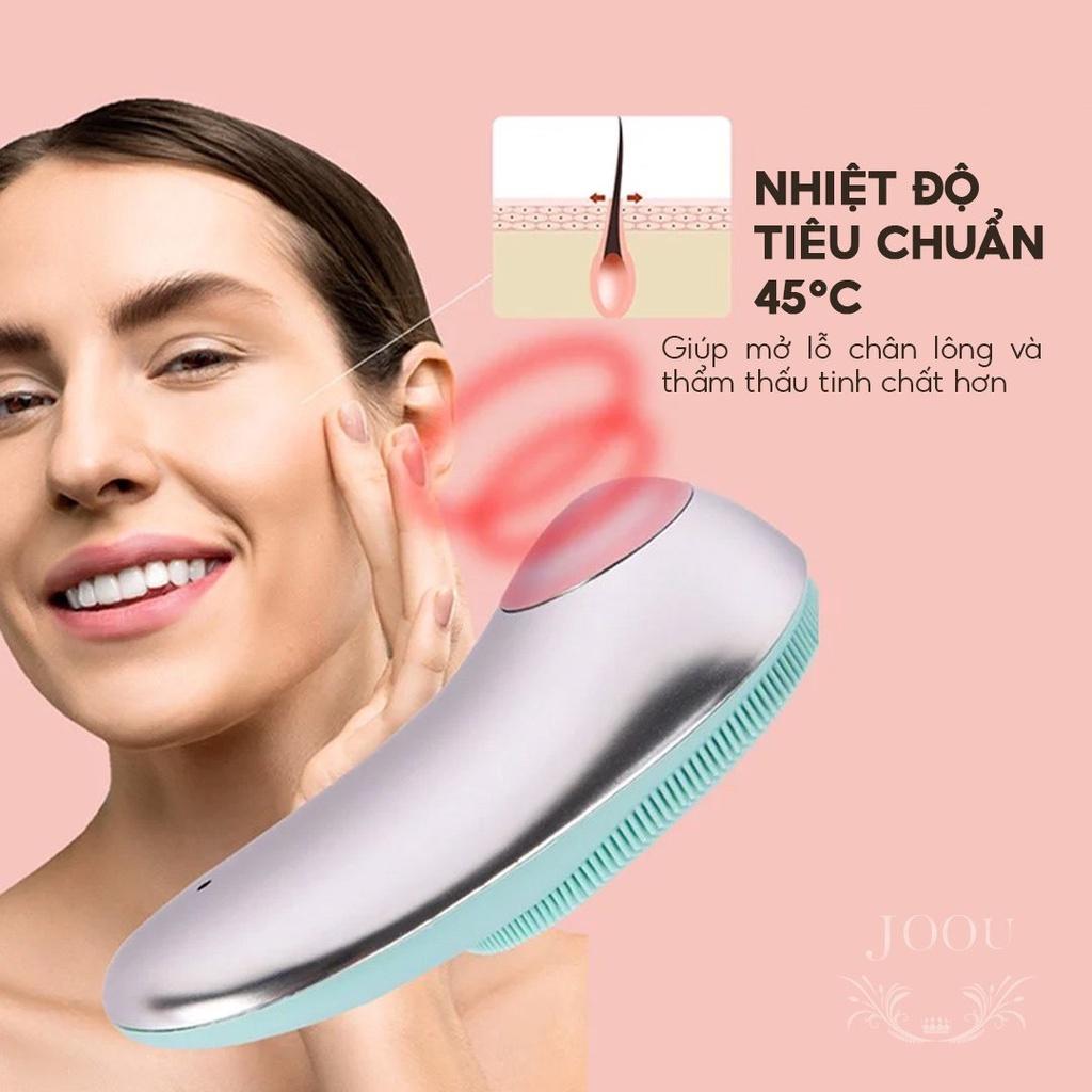 Máy rửa mặt massage 3 trong 1 làm sạch sâu gấp 10 lần JOOU M6 - Sợi Sillicon mềm mại an toàn cho mọi loại da kể cả da nhạy cảm