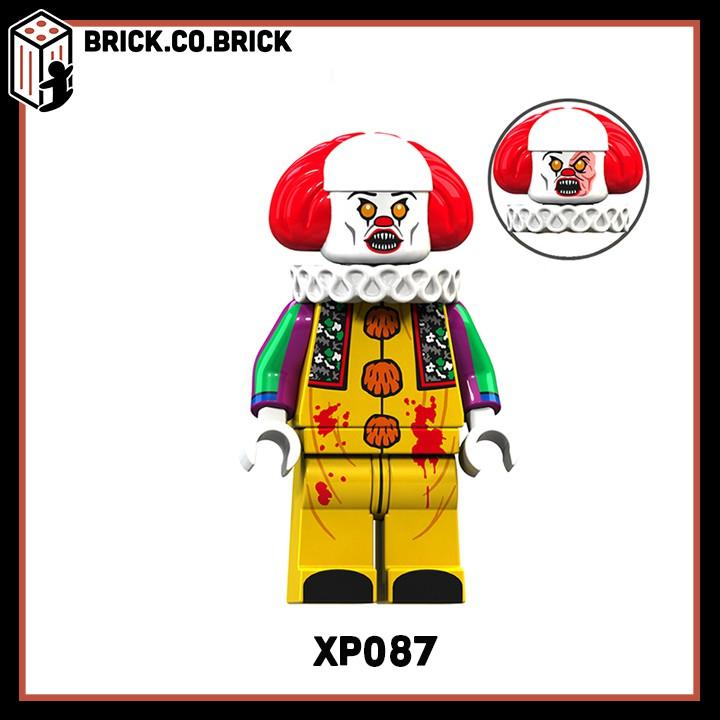 Đồ chơi Mô hình Lắp ráp Nhân vật Chú hề trong Phim IT minifig KT 1012
