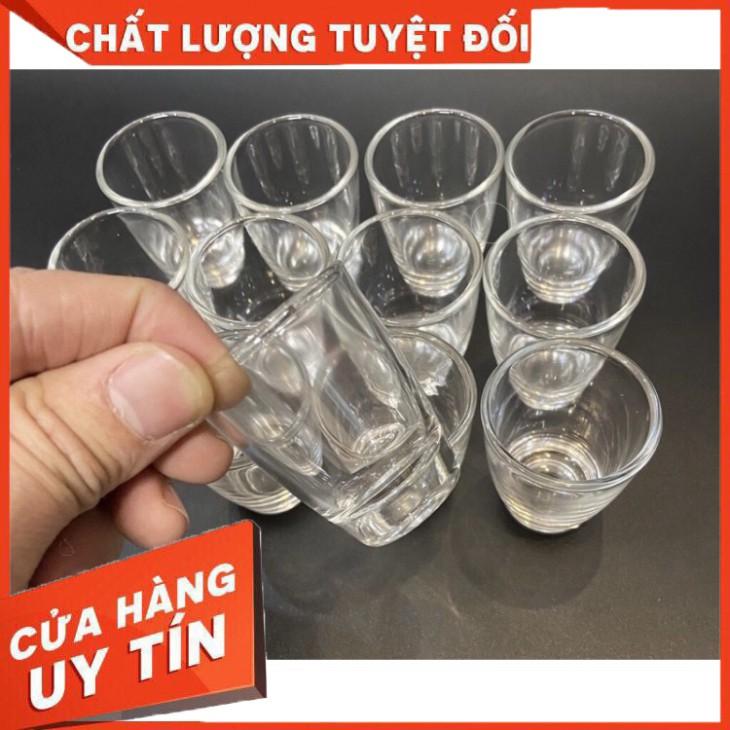 Set 12 ly uống nước thuỷ tinh