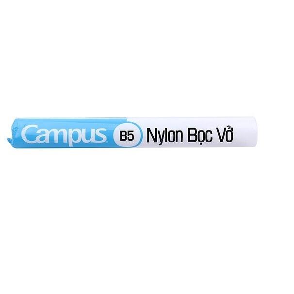 Combo 2 cuộn bọc vở nylon khổ B5 Campus NC-NTB-10-3