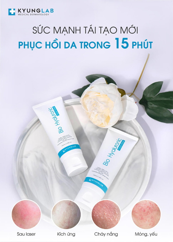 Mặt Nạ B9 Kyung Lab Bio Hyaluronic Face Mask 100ml - phục hồi và cấp ẩm tức thì cho làn da