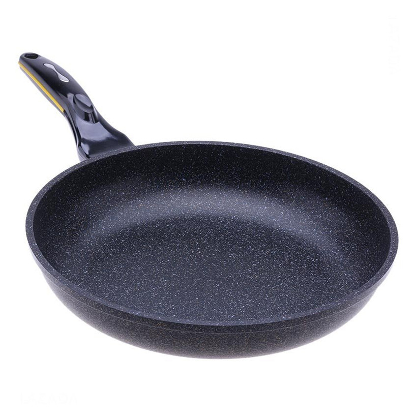 Chảo Hàn Quốc Cook Way Đáy Từ Vân Đá Chống Dính Đáy 5 Lớp Kháng Khuẩn Nấu Trên Mọi Loại Bếp