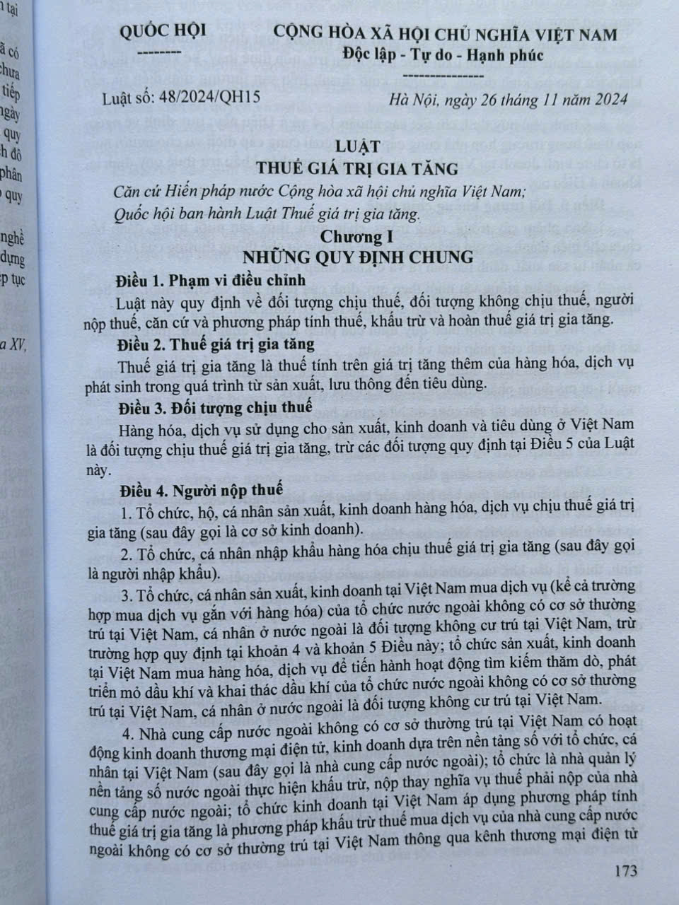 Sách Hệ Thống Toàn Văn 18 Văn Bản Luật được thông qua tại Kỳ họp thứ 8, Quốc hội khóa 15 (V2552T)