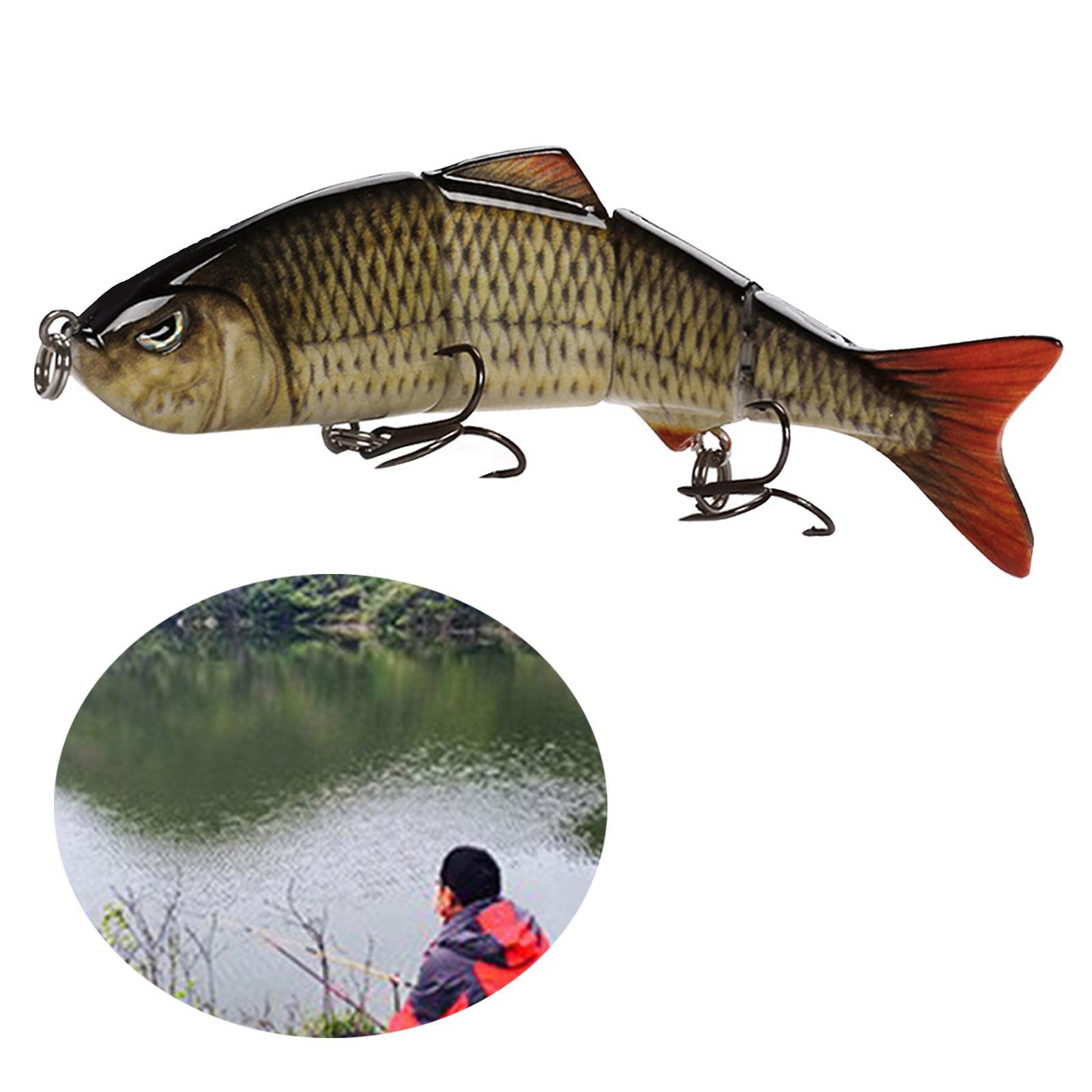 4" Multi Jointed Fishing   Swimbait Hard  Crankbait