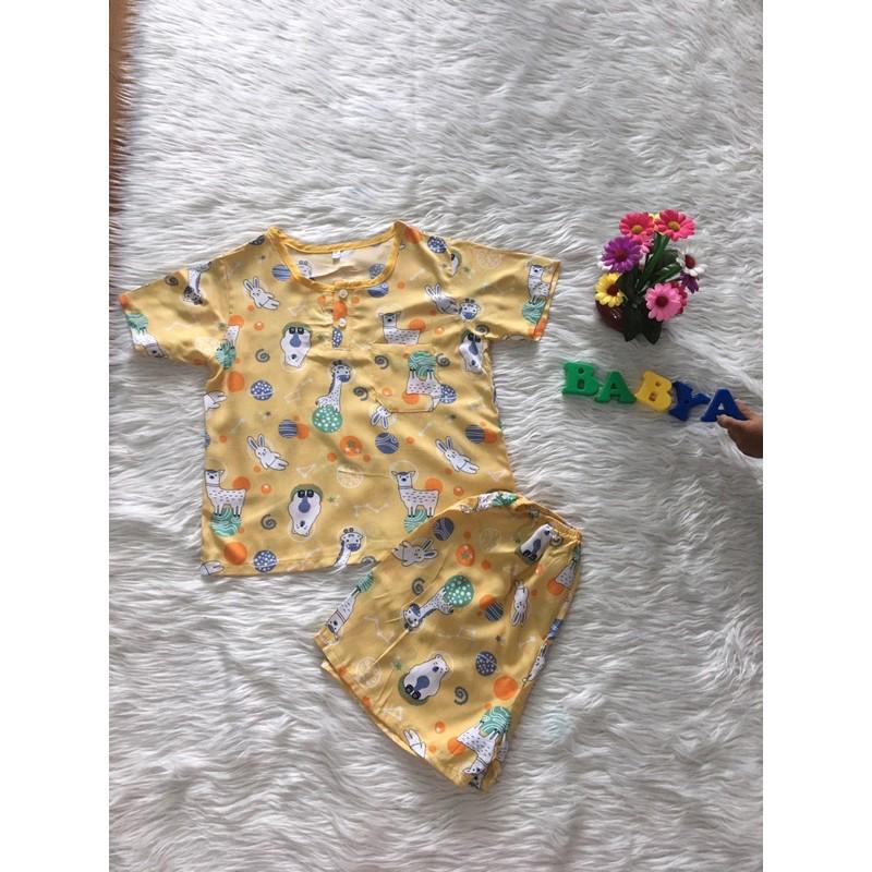 Combo 5 bộ đồ bộ vải t\1