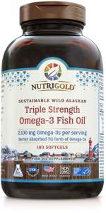 NutriGold Triple Strength Omega-3 Gold