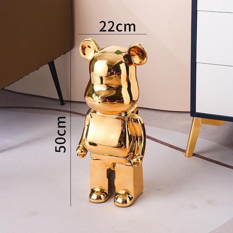 Tượng Gấu – Bearbrick05, tượng trang trí, thú trưng bày, quà tặng decor