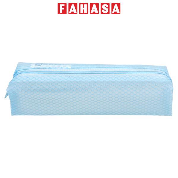 Bóp Viết Nhựa Lưới Mesh - Elephant - Màu Xanh Dương