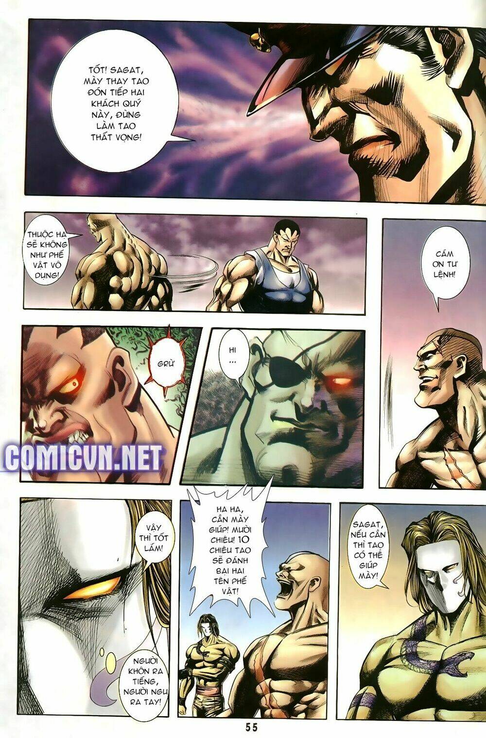 capcom vs snk ngoại truyện chapter 3 6