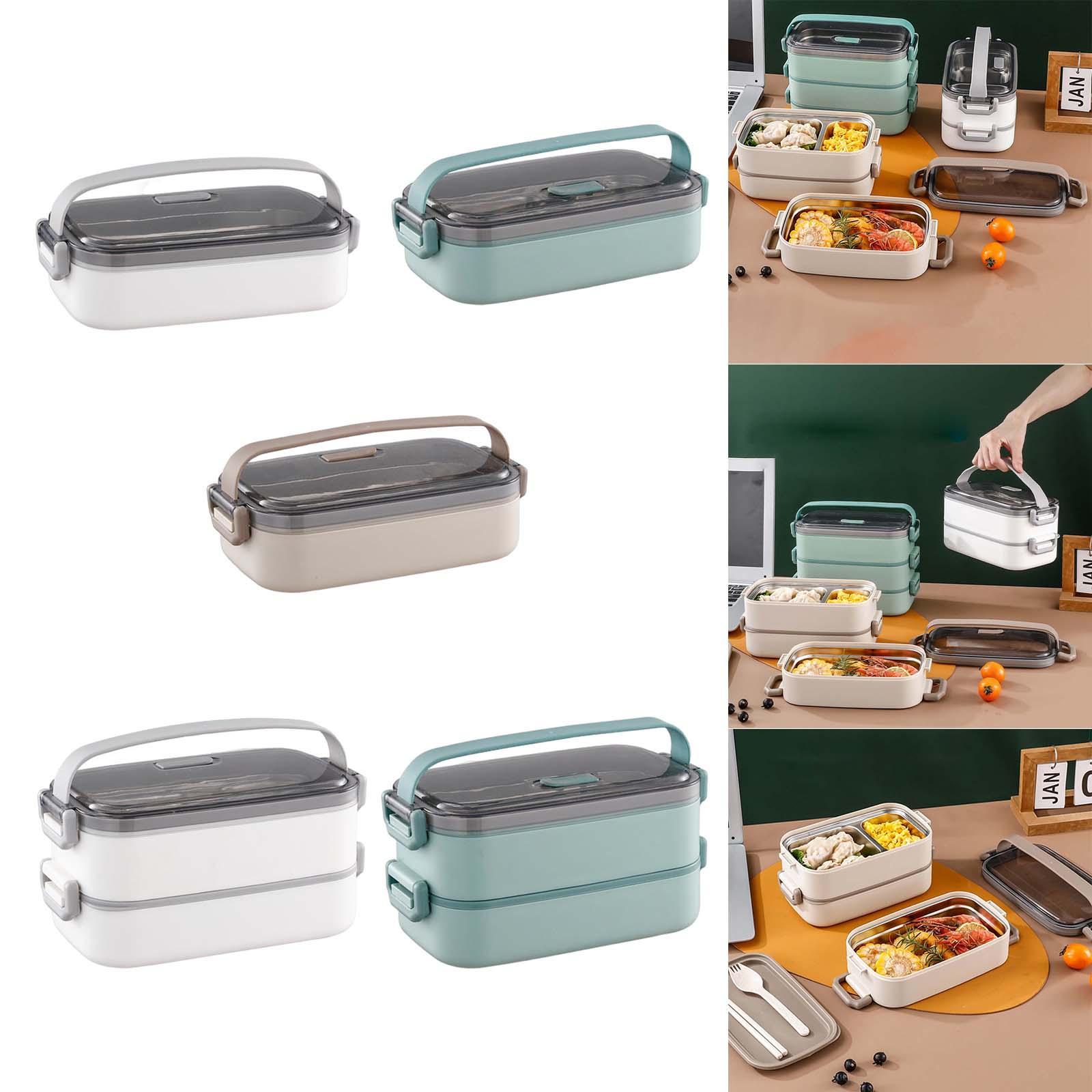 Lunch Box Large Capacity Bento Box Food Container for Office Camping Outdoor