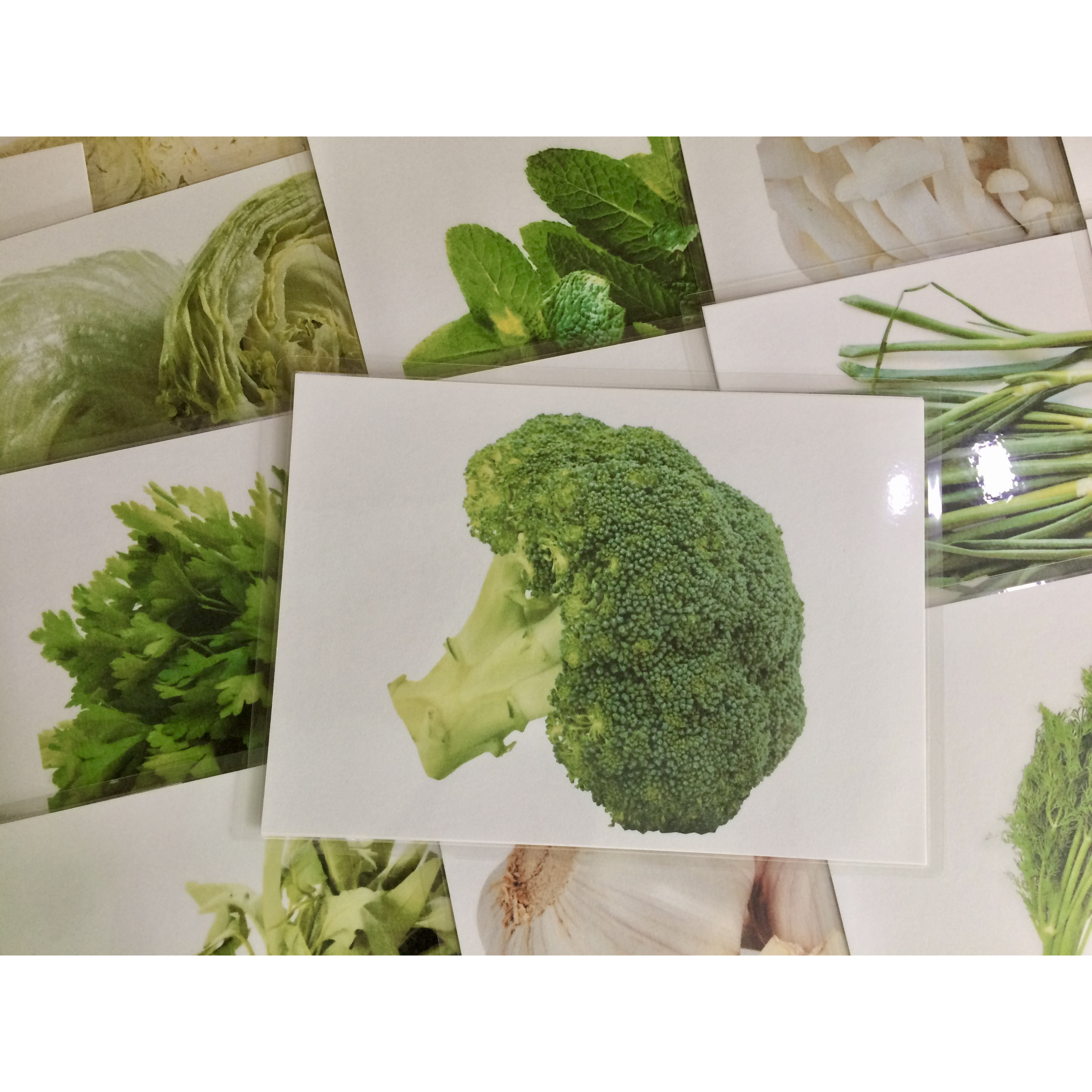 Vegetable Flashcards - Thẻ học tiếng Anh chủ đề rau củ - 20 cards