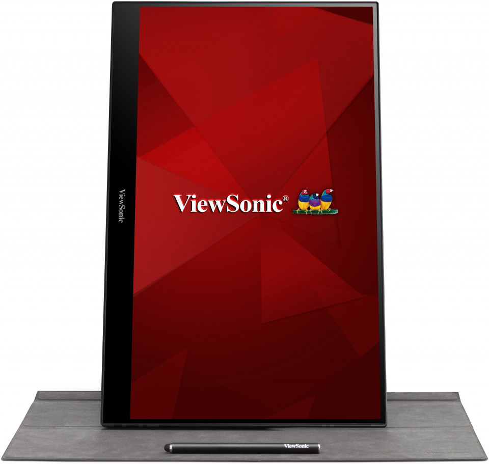 Màn Hình Di Dộng Cảm Ứng Viewsonic 15.6 inch/ Full HD (1920x1080) IPS/ USB 3.1/ Type-C kép/ Mini HDMI - Hàng Chính Hãng