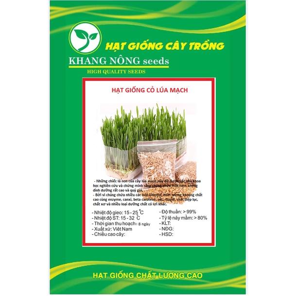 Hạt Giống Mầm Lúa Mạch KNS3416 - Gói 100 gram