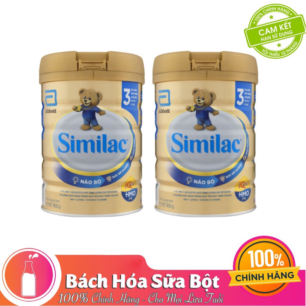 2 Hộp Sữa Bột Similac 3 (900g)