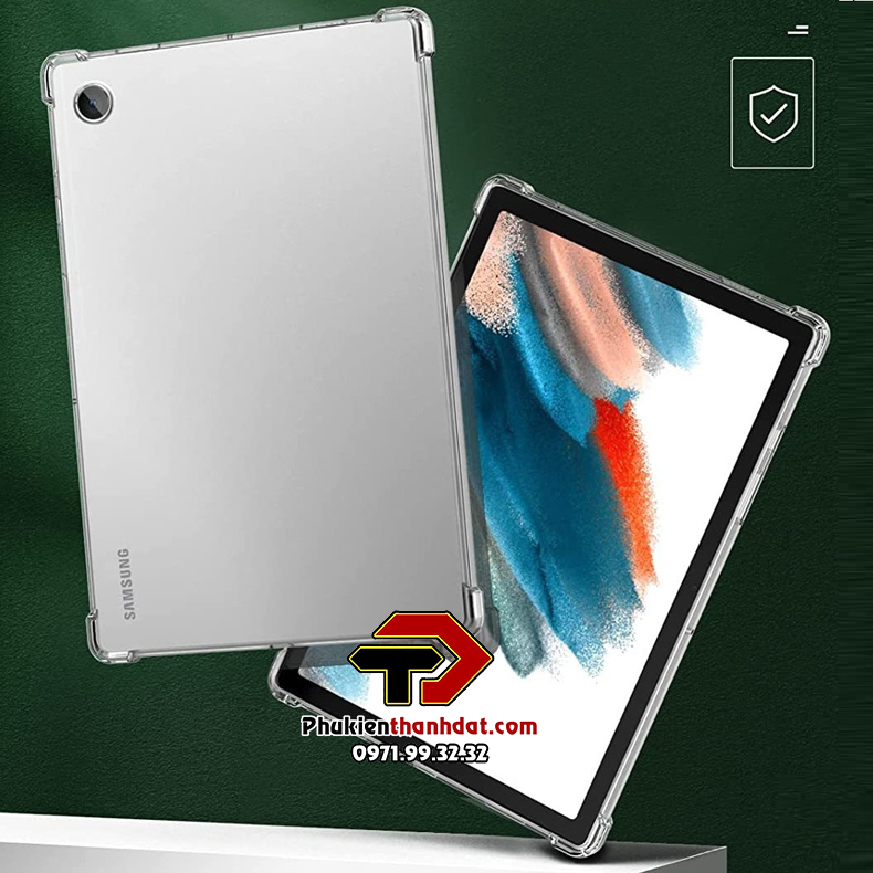 Ốp lưng dành cho SamSung Galaxy Tab A8 2022 10.5 inch X200/X205 trong suốt chống sốc
