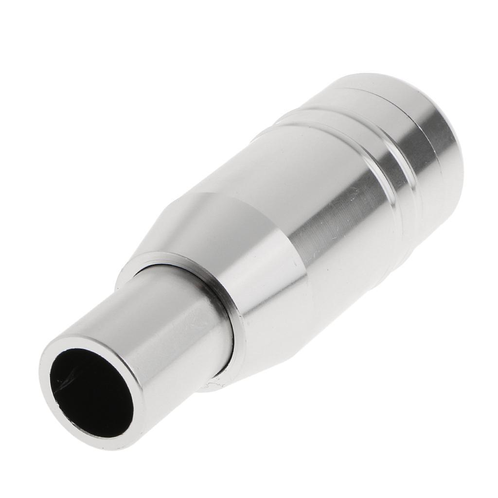 Silver Universal Aluminum Automatic Car Gear Shift Knob Manual Shifter Truck