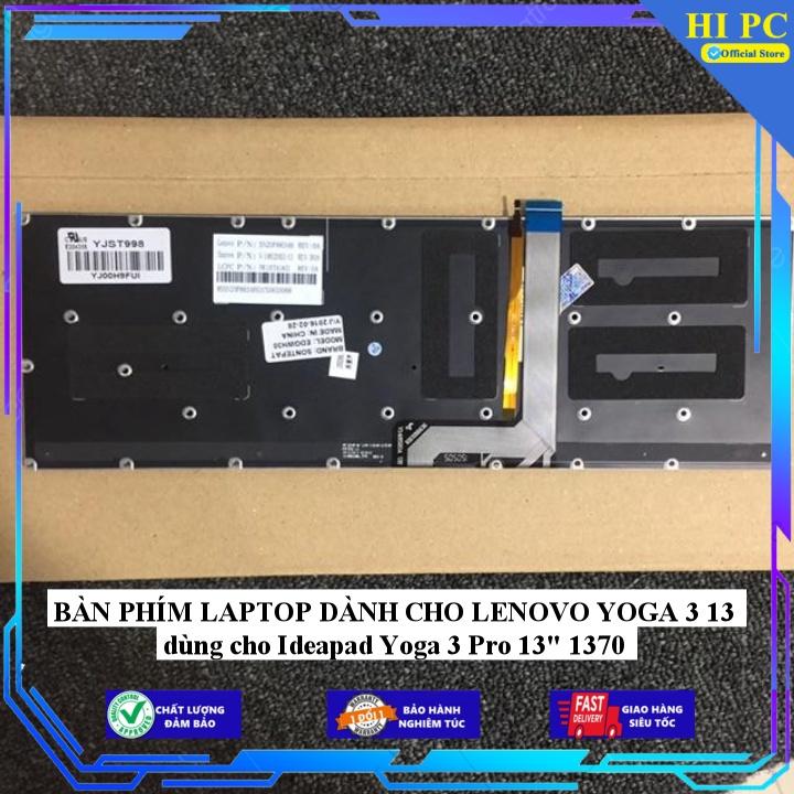 BÀN PHÍM LAPTOP DÀNH CHO LENOVO YOGA 3 13 dùng cho Ideapad Yoga 3 Pro 13" 1370 - Hàng Nhập Khẩu