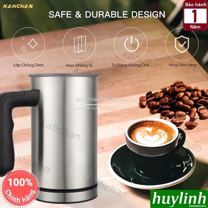 Máy đánh sữa tạo bọt pha cacao Kahchan EP2198 - 4 chức năng - 600ml - Hàng chính hãng