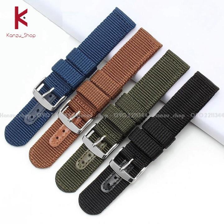 Dây Đồng Hồ Vải Dù Nato Cao Cấp