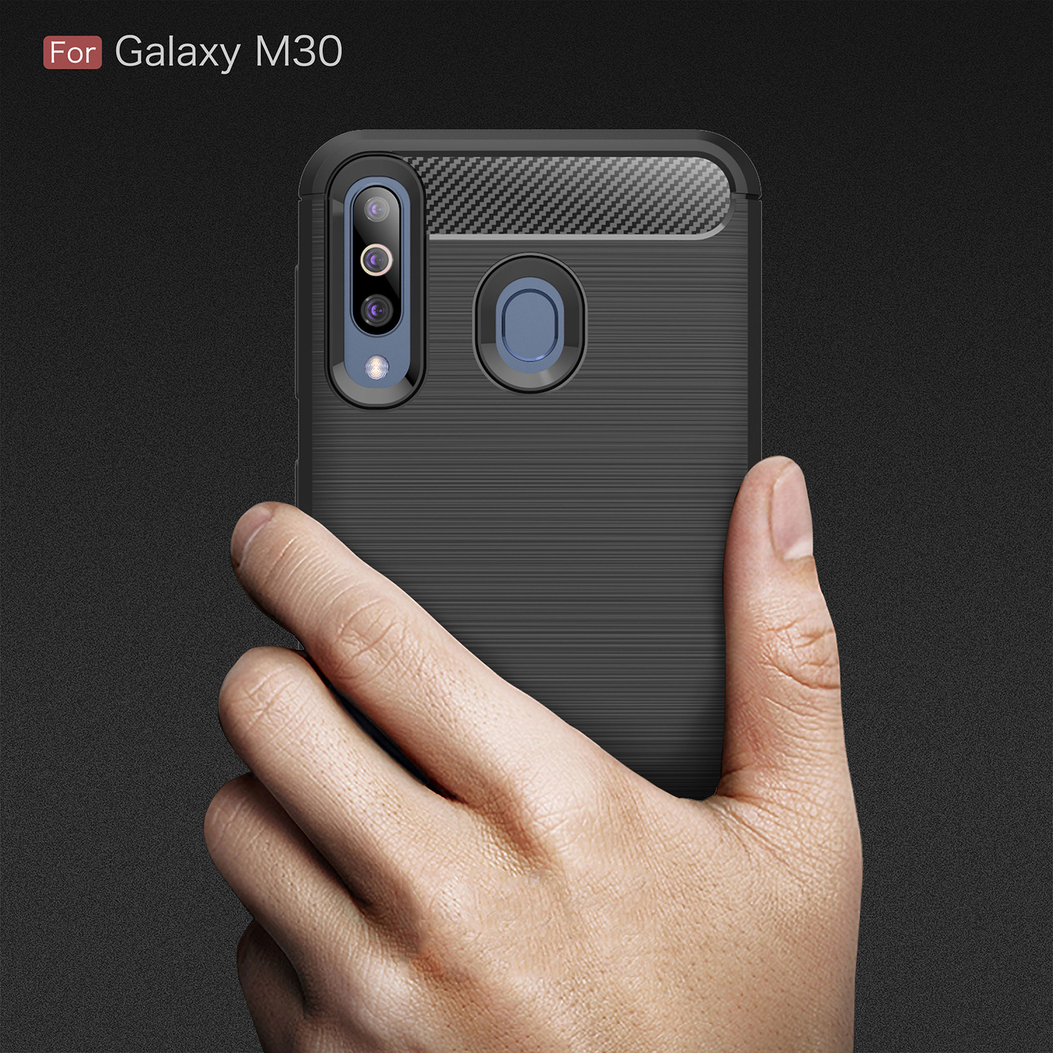 Ốp lưng chống sốc cho Samsung Galaxy M30 hiệu Likgus - Hàng nhập khẩu