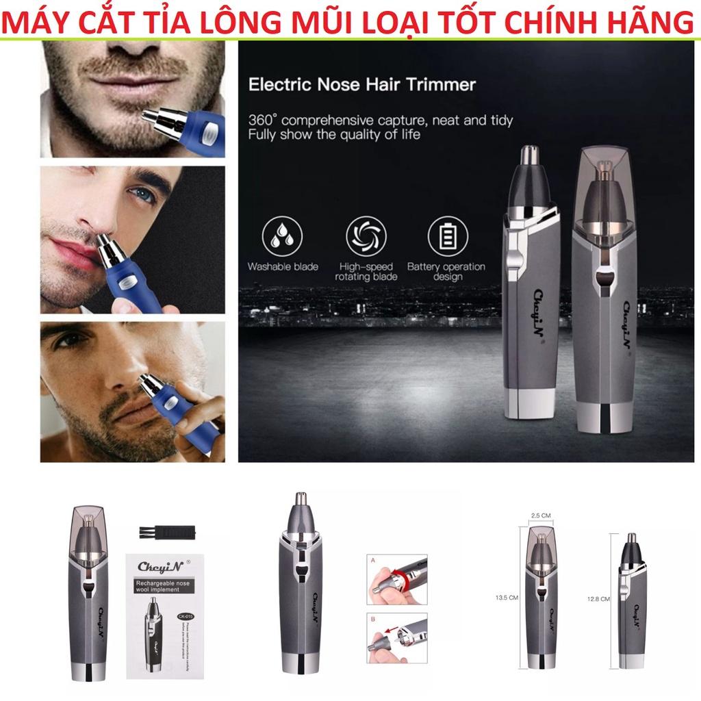 Máy cắt tỉa lông mũi đa năng Ckeyin RS015HQ lưỡi thép không gỉ siêu bén hàng câp