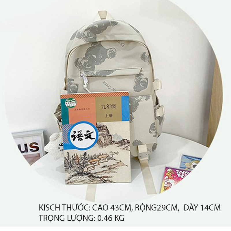 Balo thời trang nữ dùng cho đi học, đi làm, đi chơi – BEE GEE BLTT9084A