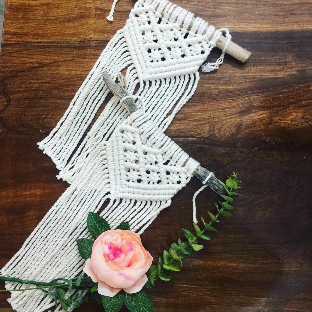 Macrame mini đồng giá - Sản phẩm trang trí decor nội thất - Nhiều mẫu