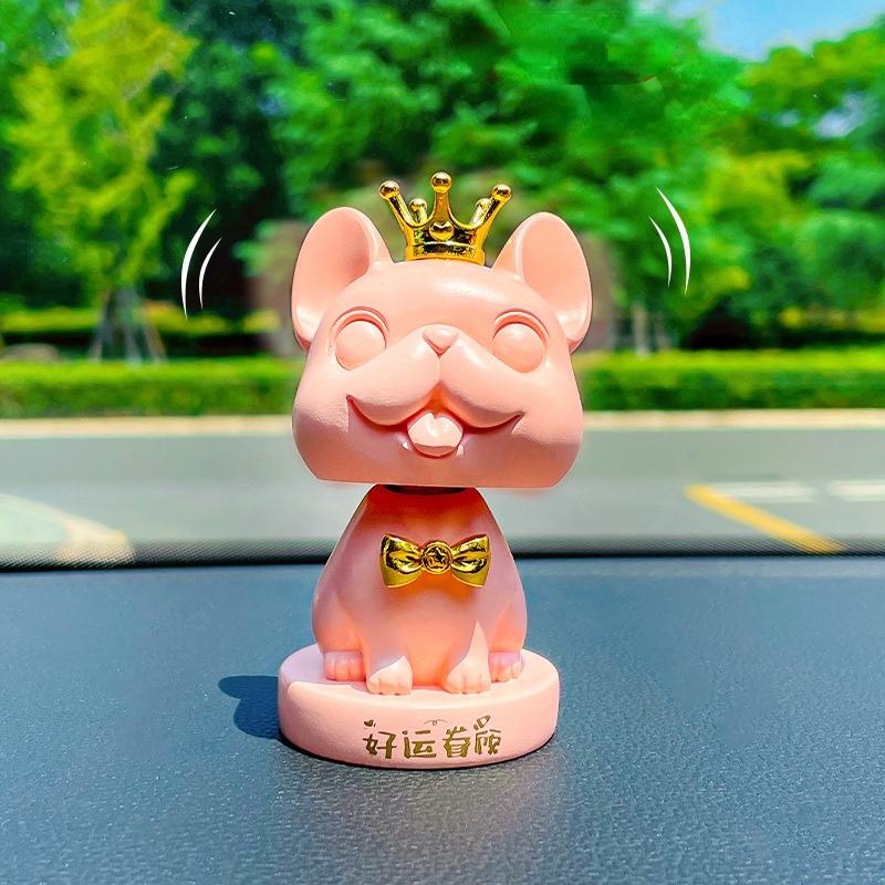 Đồ Trang Trí Xe Hơi Hình Chú Chó Dễ Thương Sáng Tạo