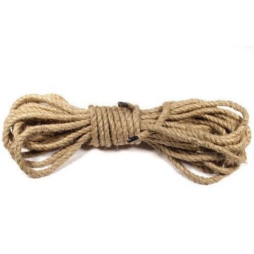 Size 4mm - cuộn 10 mét dây đay, dây gai, dây thừng trang trí nhà cửa, làm đồ handmade, túi xách, bình hoa...