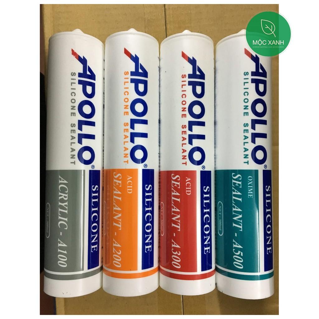 Keo silicon Apolo A100 A200 A300 A500 Chính hãng