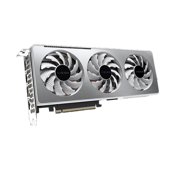 VGA Card Màn Hình Gigabyte RTX 3060 ti 8GB (GV-N306TVISION OC-8GD) - Hàng chính hãng