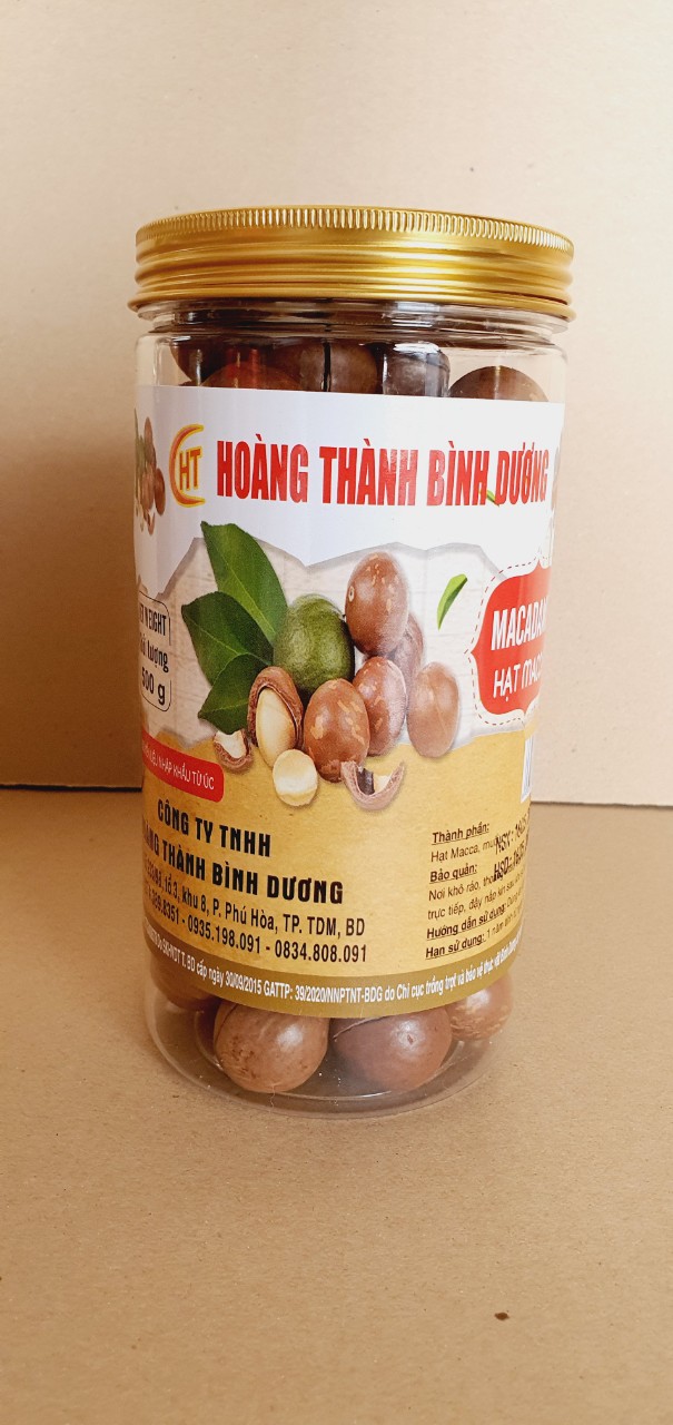 500G HẠT MACCA CAO CẤP HOÀNG THÀNH BÌNH DƯƠNG