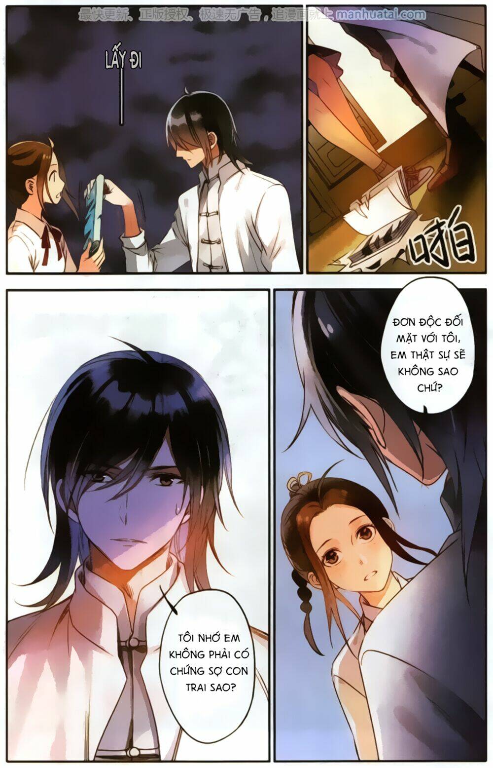 lệnh cấm nghị tộc 2 ẩn diện trấn chapter 6 21