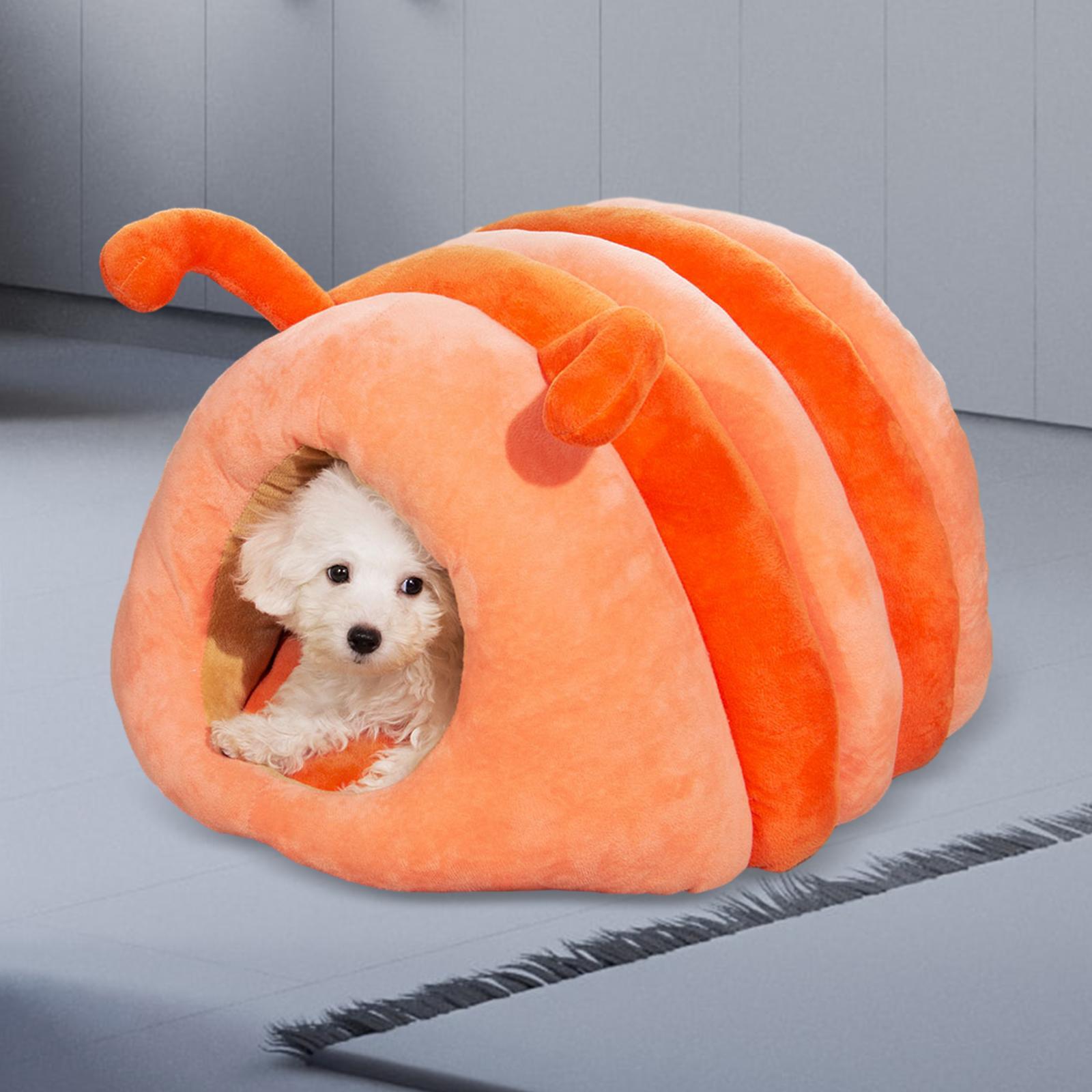 Animal Shape Cave Bed Cat Dog House Anti Slip Bottom Portable No Deformation Kennel Pad Sleeping Bed for Rabbit
