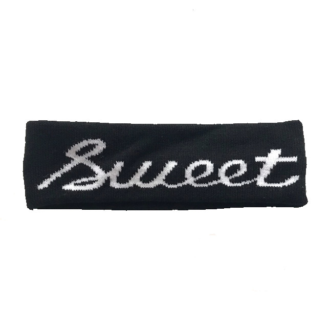 Headband Bts băng đô thể thao thần tượng nhiều mẫu - sweet đen